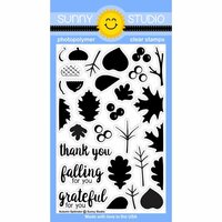 Sunny Studio Stamps - Clear Acrylic Stamps - Autumn Splendor