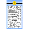 Sunny Studio Stamps - Christmas - Clear Photopolymer Stamps - Gleeful Reindeer