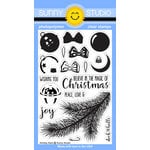 Sunny Studio Stamps - Christmas - Clear Acrylic Stamps - Holiday Style