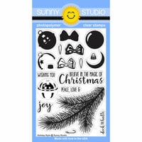 Sunny Studio Stamps - Christmas - Clear Photopolymer Stamps - Holiday Style
