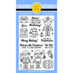 Sunny Studio Stamps - Clear Acrylic Stamps - Pirate Pals