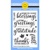 Sunny Studio Stamps - Clear Photopolymer Stamps - Autumn Greetings