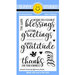 Sunny Studio Stamps - Clear Photopolymer Stamps - Autumn Greetings