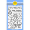 Sunny Studio Stamps - Christmas - Clear Photopolymer Stamps - Jolly Gingerbread