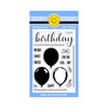 Sunny Studio Stamps - Clear Photopolymer Stamps - Birthday Balloon