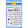Sunny Studio Stamps - Clear Photopolymer Stamps - Born To Sparkle