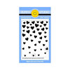 Sunny Studio Stamps - Clear Photopolymer Stamps - Cascading Hearts