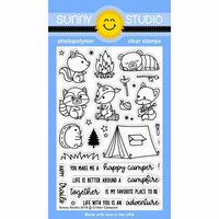 Sunny Studio Stamps - Clear Photopolymer Stamps - Critter Campout