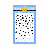 Sunny Studio Stamps - Clear Photopolymer Stamps - Cascading Stars