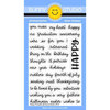 Sunny Studio Stamps - Clear Photopolymer Stamps - Happy Thoughts