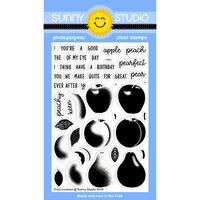 Sunny Studio Stamps - Clear Photopolymer Stamps - Fruit Cocktail