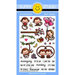 Sunny Studio Stamps - Clear Photopolymer Stamps - Love Monkey