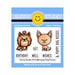 Sunny Studio Stamps - Clear Photopolymer Stamps - Puppy Dog Kisses