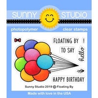 Sunny Studio Stamps - Clear Photopolymer Stamps - Floating By