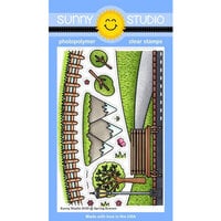 Sunny Studio Stamps - Clear Photopolymer Stamps - Spring Scenes