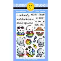 Sunny Studio Stamps - Clear Photopolymer Stamps - Sealiously Sweet