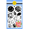 Sunny Studio Stamps - Clear Photopolymer Stamps - Captivating Camellias