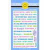 Sunny Studio Stamps - Clear Photopolymer Stamps - Words of Gratitude