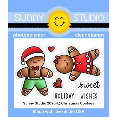 Sunny Studio Stamps - Clear Photopolymer Stamps - Christmas Cookies