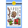 Sunny Studio Stamps - Clear Photopolymer Stamps - Lazy Christmas