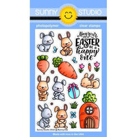 Sunny Studio Stamps - Clear Photopolymer Stamps - Bunnyville