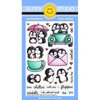 Sunny Studio Stamps - Clear Photopolymer Stamps - Passionate Penguins