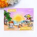 Sunny Studio Stamps - Clear Photopolymer Stamps - Ocean View