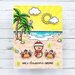 Sunny Studio Stamps - Clear Photopolymer Stamps - Ocean View