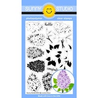 Sunny Studio Stamps - Clear Photopolymer Stamps - Lovely Lilacs