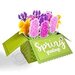 Sunny Studio Stamps - Clear Photopolymer Stamps - Spring Bouquet