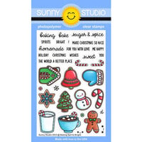 Sunny Studio Stamps - Clear Photopolymer Stamps - Baking Spirits Bright