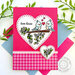 Sunny Studio Stamps - Clear Photopolymer Stamps - Love Birds