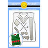 Sunny Studio Stamps - Christmas - Sunny Snippets - Dies - Sweater Vests