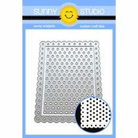 Sunny Studio Stamps - Sunny Snippets - Craft Dies - Frilly Frames - Polka-dot