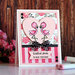 Sunny Studio Stamps - Sunny Snippets - Craft Dies - Fabulous Flamingos