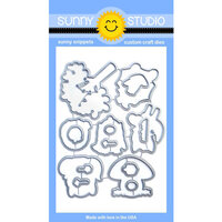 Sunny Studio Stamps - Sunny Snippets - Dies - Woodsy Autumn
