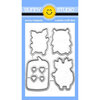 Sunny Studio Stamps - Sunny Snippets - Dies - Hogs & Kisses