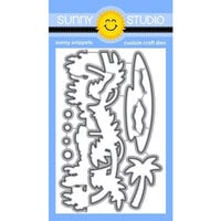 Sunny Studio Stamps - Sunny Snippets - Craft Dies - Tropical Scenes