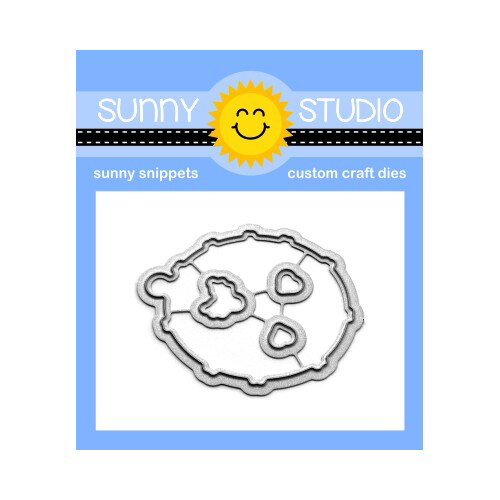 Sunny Studio Stamps - Sunny Snippets - Dies - Hedgey Holidays Craft Dies