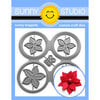 Sunny Studio Stamps - Sunny Snippets - Craft Dies - Window Quad Circle