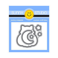 Sunny Studio Stamps - Sunny Snippets - Dies - Scaredy Cat