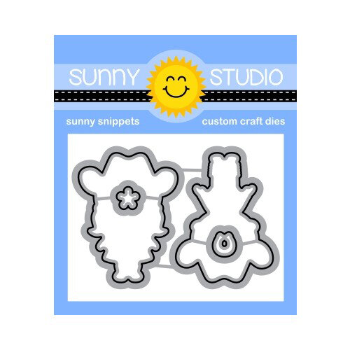 Sunny Studio Stamps - Sunny Snippets - Craft Dies - Little Buckaroo