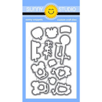 Sunny Studio Stamps - Sunny Snippets - Dies - Harvest Mice