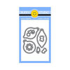 Sunny Studio Stamps - Christmas - Sunny Snippets - Dies - Retro Ornaments