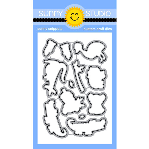 Sunny Studio Stamps - Sunny Snippets - Craft Dies - Outback Critters