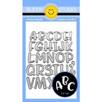 Sunny Studio Stamps - Sunny Snippets - Craft Dies - Chloe Alphabet