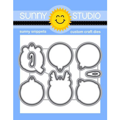 Sunny Studio Stamps - Christmas - Sunny Snippets - Craft Dies - Deck The Halls