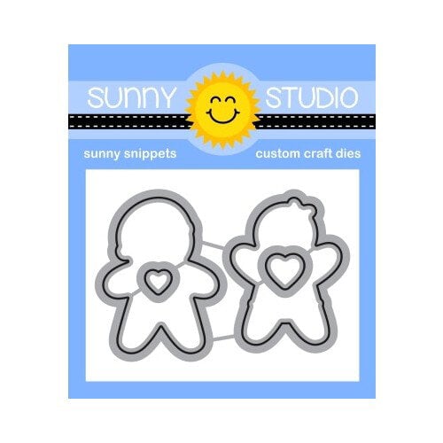Sunny Studio Stamps - Sunny Snippets - Craft Dies - Christmas Cookies