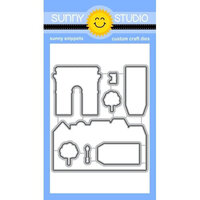 Sunny Studio Stamps - Sunny Snippets - Craft Dies - Charming City