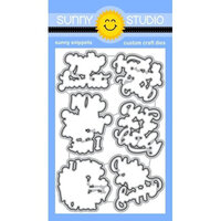 Sunny Studio Stamps - Sunny Snippets - Craft Dies - Lovey Dovey